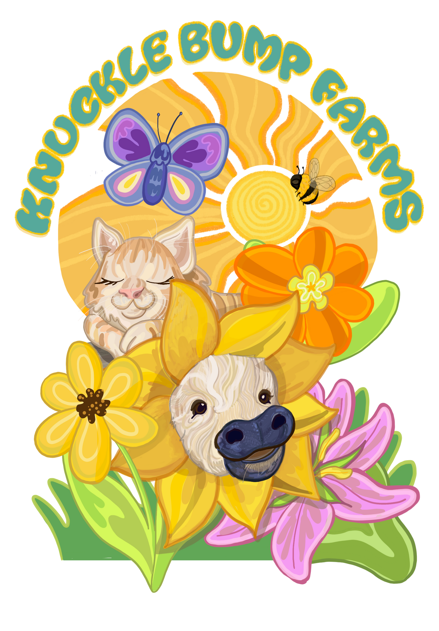 Flower Child Sticker