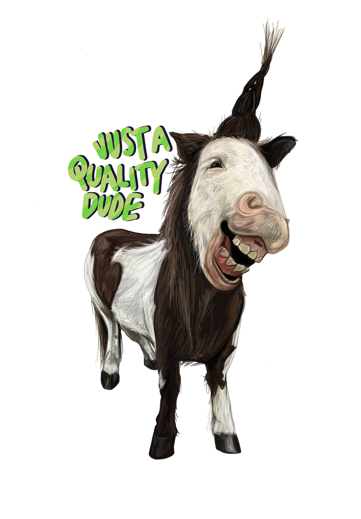 Just a Quality Dude Sticker