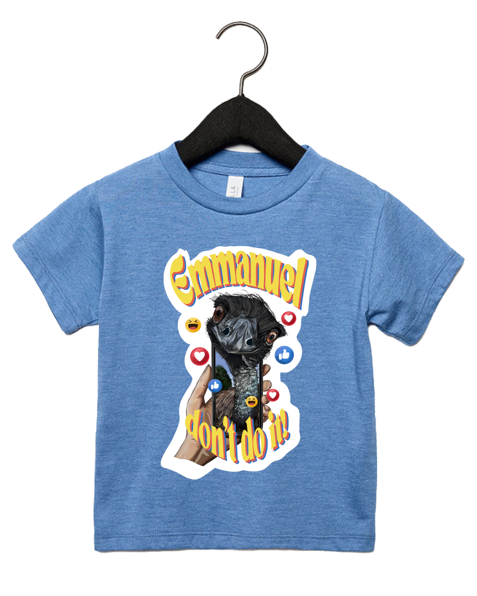 TODDLER "Emmanuel Don't Do It" Anniversary Tee