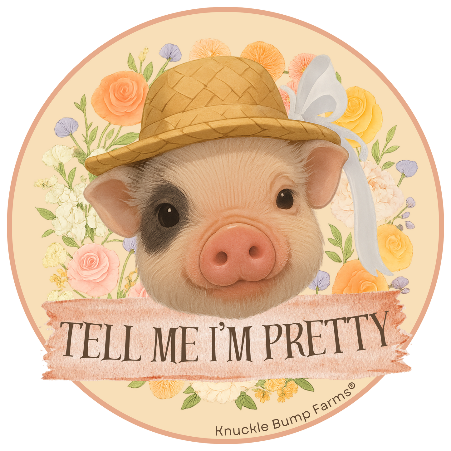"Norma - Tell Me I'm Pretty" Sticker