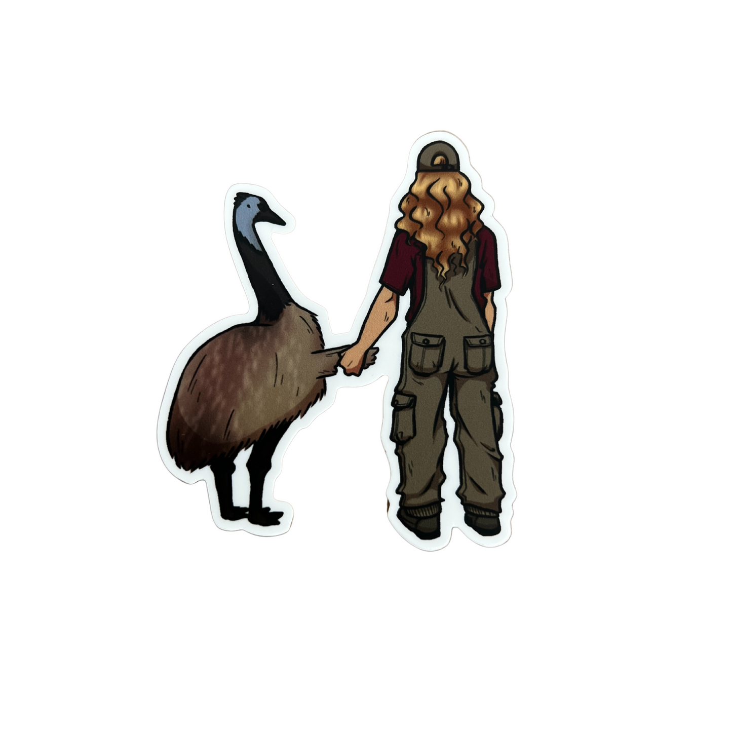 Emmanuel and Taylor Sticker