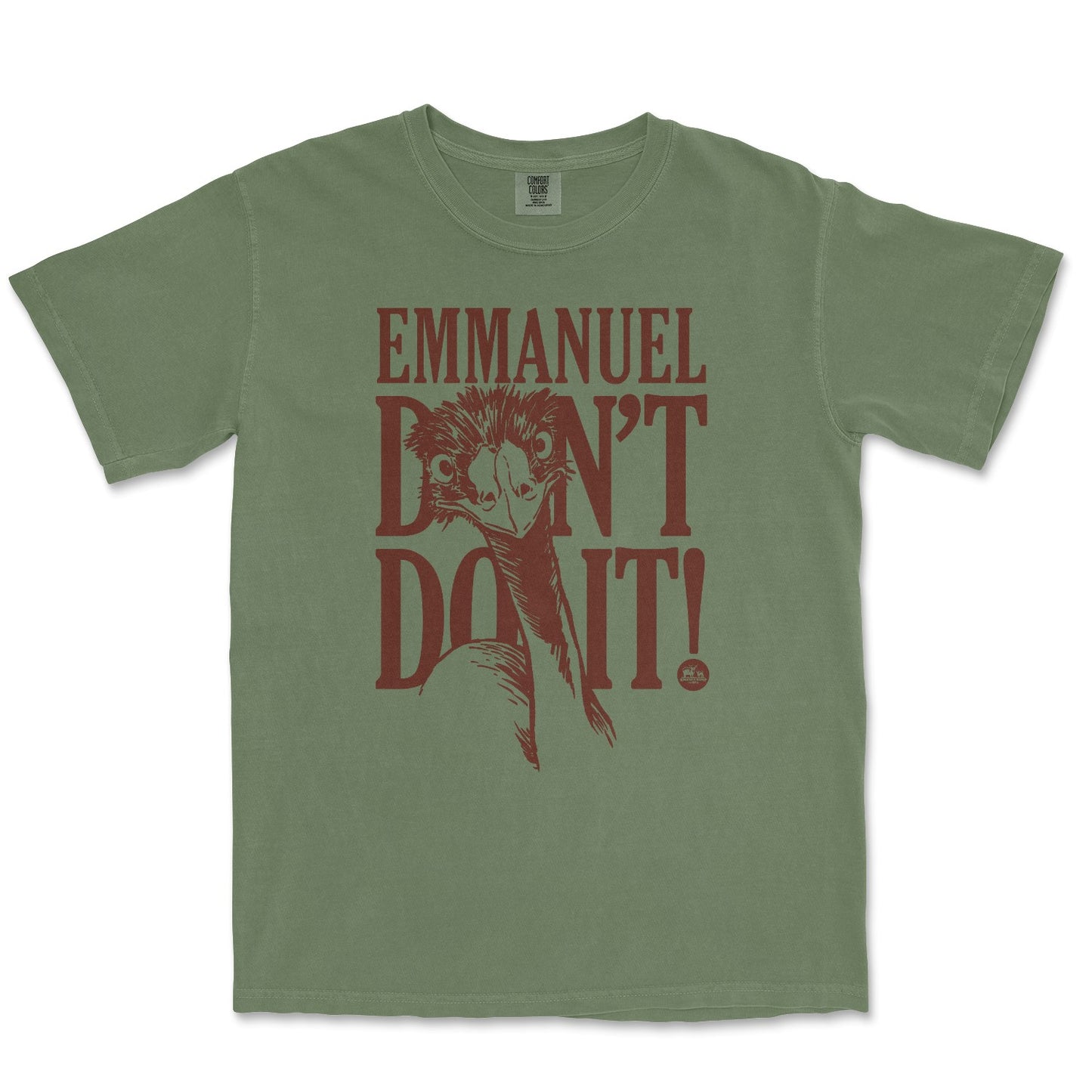 Emmanuel Don't Do It! Moss Tee