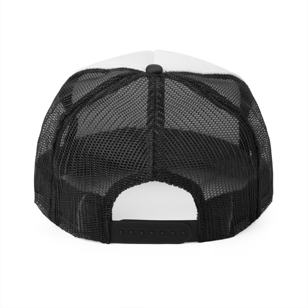 Black & White KBF Foam Trucker Hat