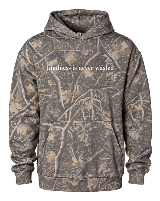 KBF "Kindness is Never Wasted" CAMO Hoodie