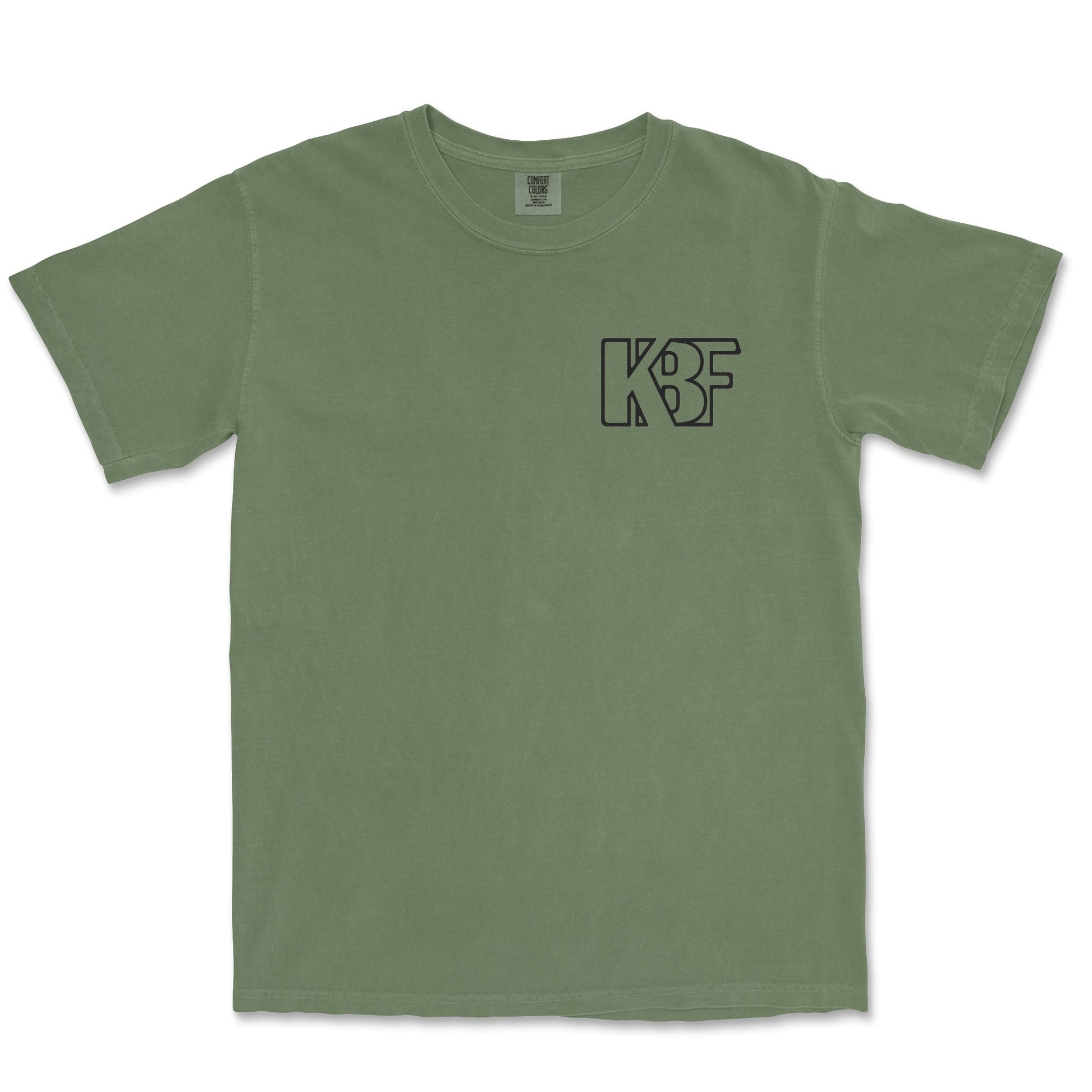 Knuckle Bump Farms Logo Shirt Moss Front